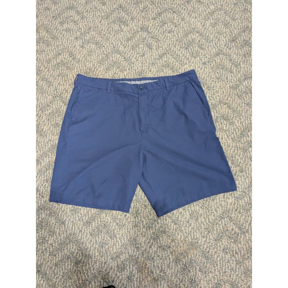 Vineyard Vines Jim Nantz Mens 40 Performance Golf Shorts Blue 1H001197